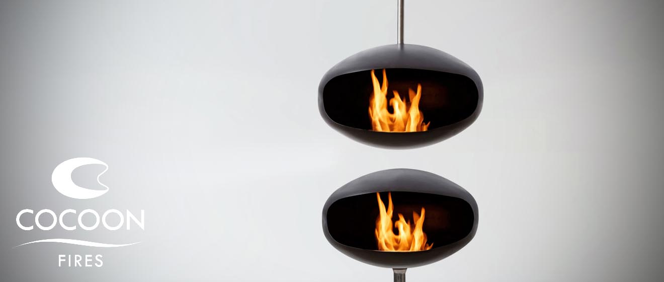 Standardowy system wiszący Aeris Hanging Stainless Steel Cocoon Fires